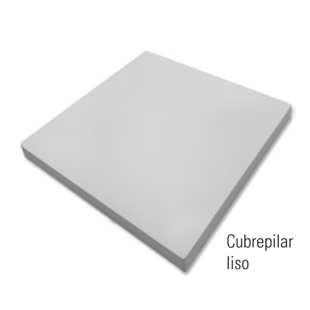 Cubrepilar liso